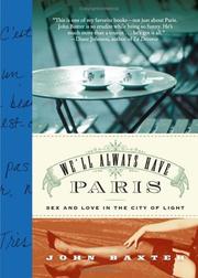 Cover of: We'll always have Paris by Baxter, John