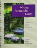 Cover of: Writing paragraphs and essays | Joy Wingersky