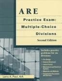Cover of: ARE practice exam, multiple-choice divisions