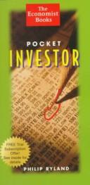 Cover of: Pocket investor by Philip Ryland