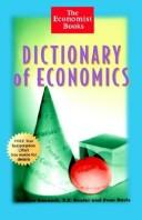 Cover of: Dictionary of economics by Bannock, Graham.