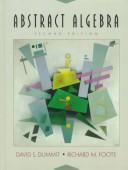 Cover of: Abstract algebra by David S. Dummit