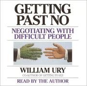 Cover of: Getting Past No by William Ury, William Ury