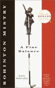Cover of: A Fine Balance (Oprah's Book Club) by 