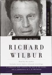 Cover of: Voice of the Poet: Richard Wilbur (Voice of the Poet)