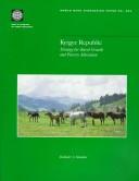 Cover of: Kyrgyz Republic: strategy for rural growth and poverty alleviation