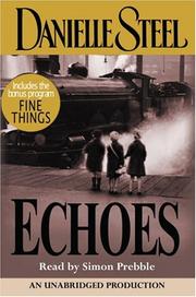 Cover of: Echoes by Danielle Steel