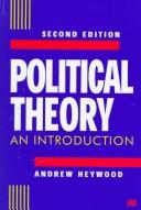 Political theory by Andrew Heywood