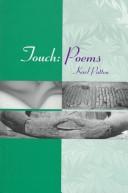 Cover of: Touch: poems
