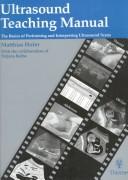 Cover of: Ultrasound teaching manual by Matthias Hofer