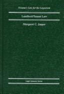 Cover of: Landlord/tenant law by Margaret C. Jasper