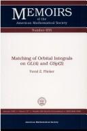 Cover of: Matching of orbital integrals on GL(4) and GSp(2)