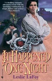 Cover of: It Happened One Night