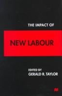 Cover of: The impact of New Labour