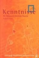 Cover of: Kenntnisse: an advanced German course