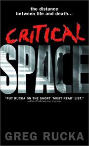 Cover of Critical space