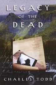 Cover of: Legacy of the dead: an Inspector Ian Rutledge mystery