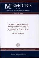 Cover of: Tensor products and independent sums of Lp-spaces, 1<p<[infinity]