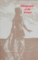 Cover of: Ethnography of the Kutenai by Harry Holbert Turney-High