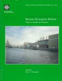 Cover of: Russian enterprise reform: policies to further the transition