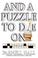 Cover of: And a puzzle to die on