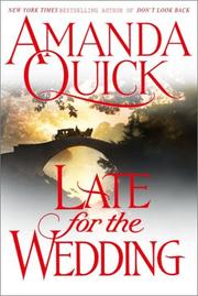 Cover of: Late for the Wedding:(Lavinia Lake and Tobias March, # 3)