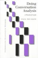 Cover of: Doing conversation analysis | Paul ten Have