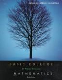 Cover of: Basic college mathematics: an applied approach.