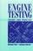 Cover of: Engine testing