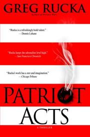 Cover of: Patriot Acts by Greg Rucka