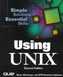 Cover of: Using UNIX