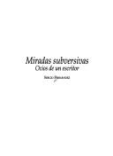 Cover of: Miradas subversivas by Sergio E. Fernández