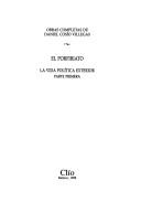 Cover of: Crítica del poder by Daniel Cosío Villegas