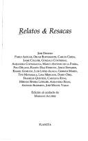 Cover of: Relatos & resacas