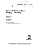 Cover of: Passive millimeter-wave imaging technology: 21-22 April 1997, Orlando, Florida