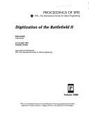 Cover of: Digitization of the battlefield II by Raja Suresh, chair/editor ; sponsored ... by SPIE--the International Society for Optical Engineering.
