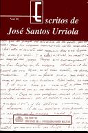 Cover of: Escritos de José Santos Urriola