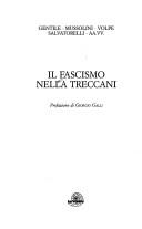 Cover of: Il Fascismo nella Treccani
