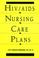 Cover of: HIV/AIDS nursing care plans