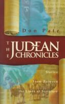 Cover of: The Judean chronicles by Don Pate
