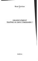 Cover of: Granclément, traître ou bouc émissaire?