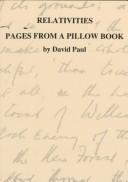 Cover of: Relativities: pages from a pillow book