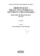 Cover of: Personaggi della vita pubblica di Forlı̀ e circondario: dizionario biobibliografico, 1897-1987