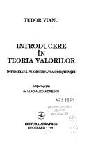 Cover of: Introducere în teoria valoarelor: întemeiată pe observația conștiinței