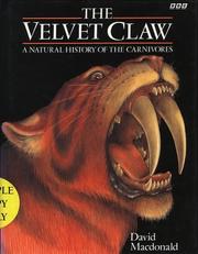 Cover of: The Velvet Claw by David MacDonald