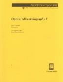 Optical microlithography X