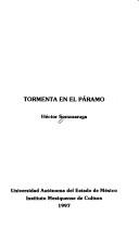 Cover of: Tormenta en el páramo by Héctor Sommaruga