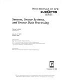 Cover of: Sensors, sensor systems, and sensor data processing: June 16-17 1997, Munich, FRG