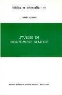 Cover of: Studies in Northwest Semitic
