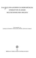 Cover of: Das Bild des Anderen in Siebenbürgen: Stereotypen in einer Multiethnischen Region